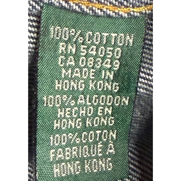 Lauren Jeans Co. Ralph Lauren Women's Vtg Fireman Clasp Denim Jacket Size 2X - Picture 5 of 11